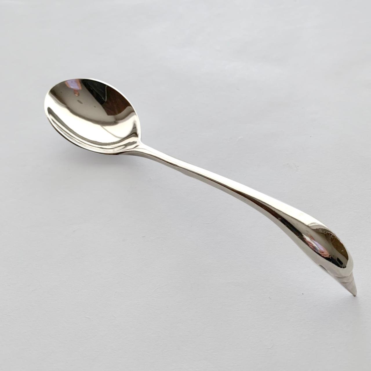Cuchara-de-servir-recubierta-en-plata-elegande-de-lujo