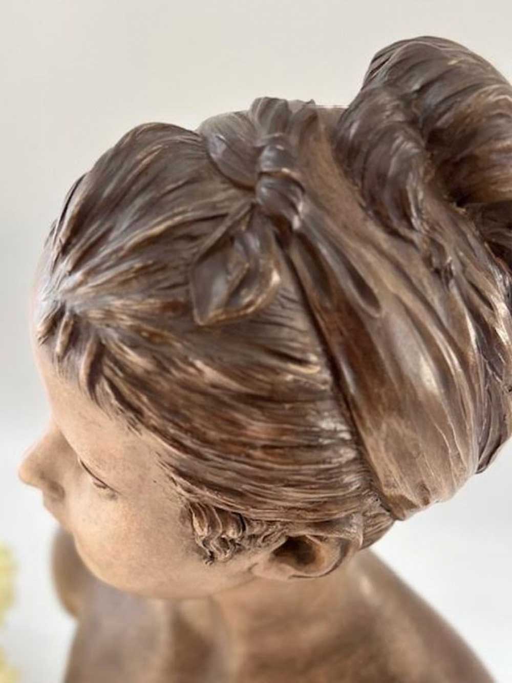 BUSTO REPLICA NIÑA LOUISE BROGNIARTE D' APRES' HOUDON