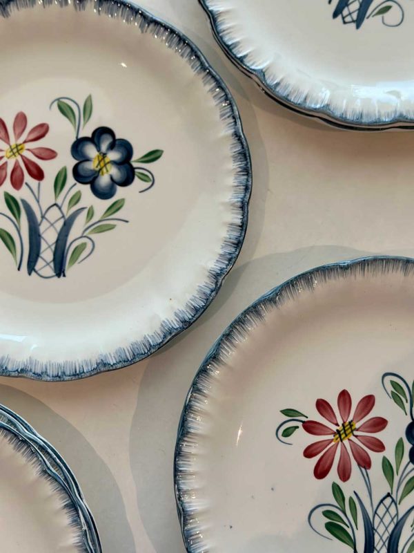 SET DE 12 PLATOS SARREGUEMINES - Imagen 4
