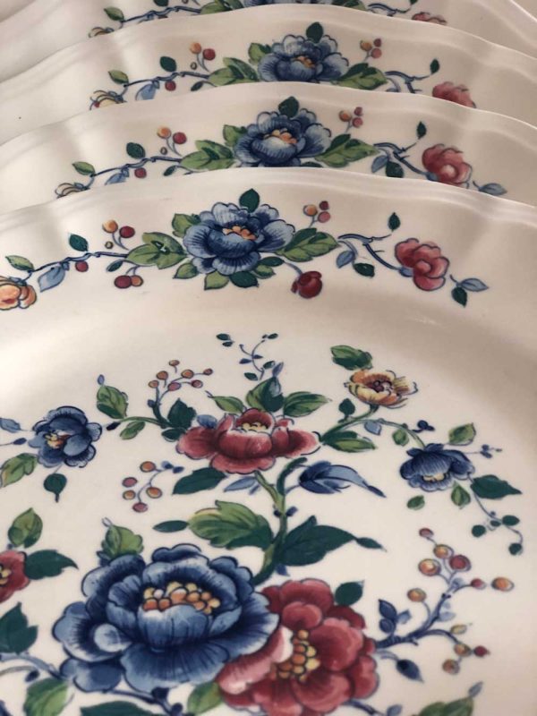 Set-platos-Serreguemines-Francia-loza-delujo-vintage